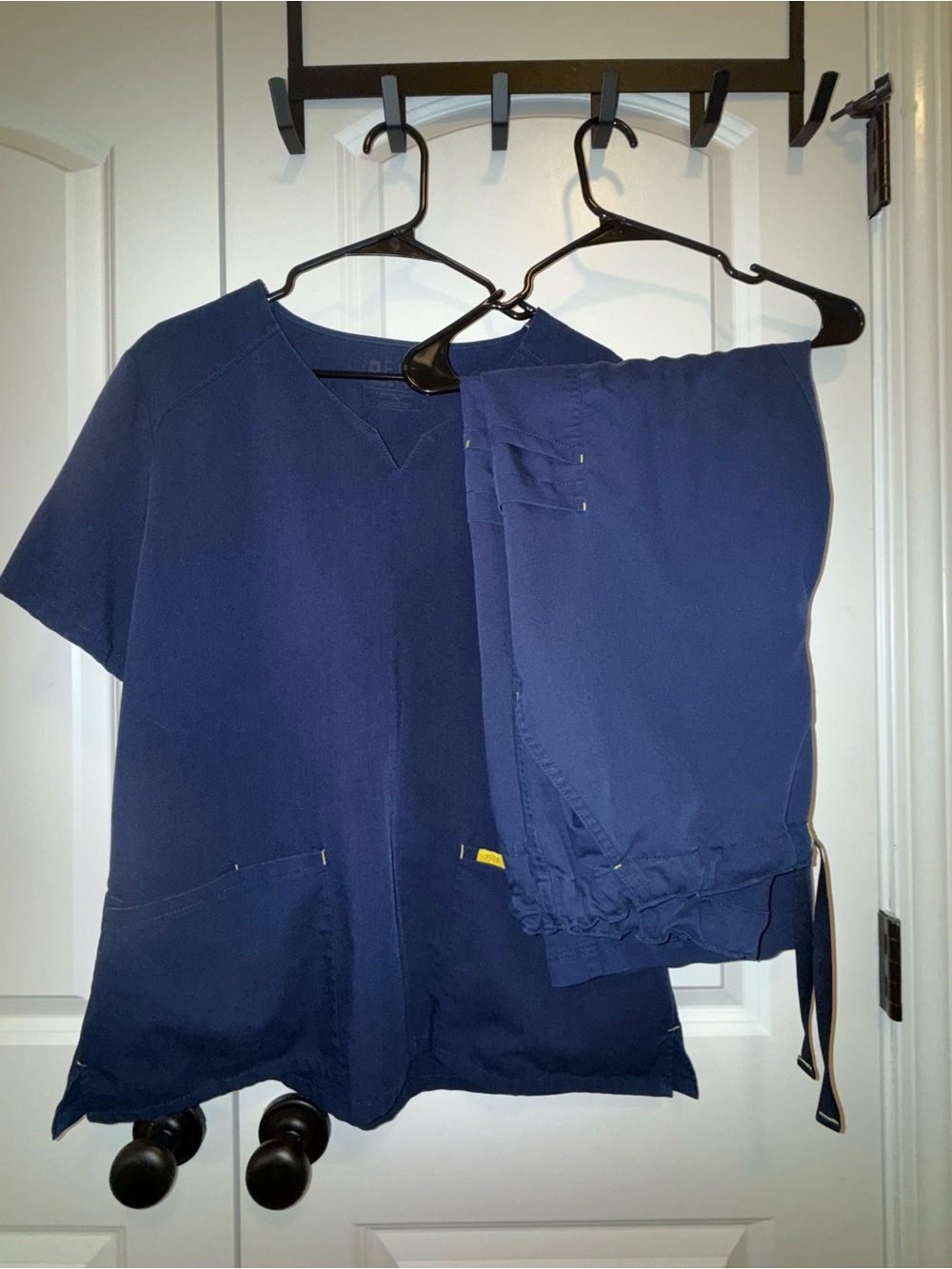FIGS | Navy Blue Set | Scrub Top & Scrub Pants | Medical Uniform | Size XL